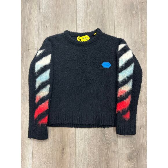 Off-White Kids Wool Blend Crewneck Sweater size 10 Youth Designer - Picture 1 of 7